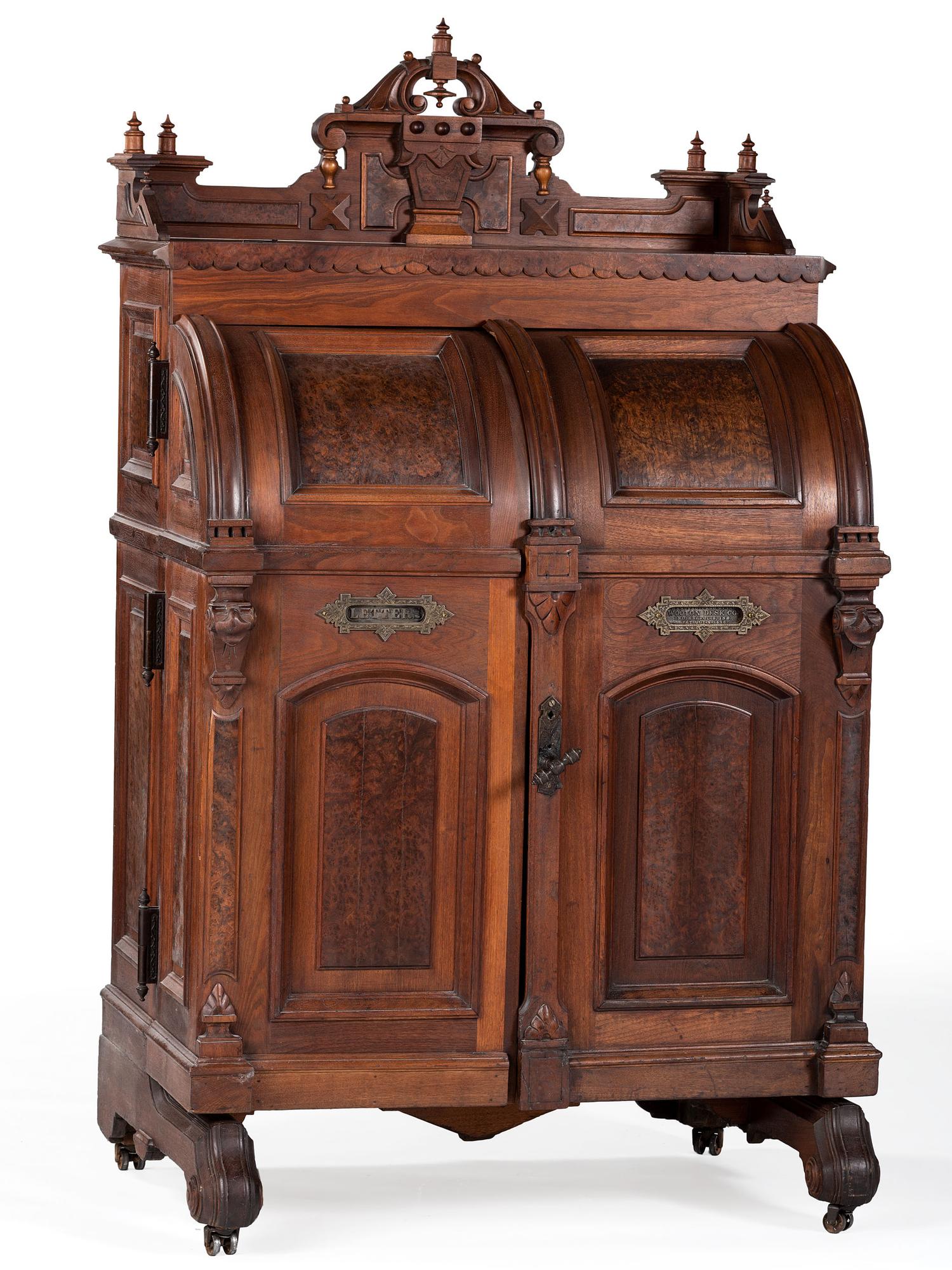 A Wooten Standard Grade Walnut Desk