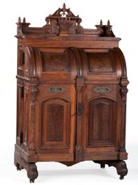 A Wooten Standard Grade Walnut Desk