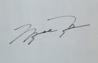 A Michael Jordan Signed Autograph Nike Jumpman Six Rings Poster (Upper Deck Authenticated),