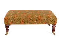 A Victorian Upholstered Ottoman — LATE 19TH CENTURY