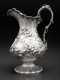 An American Silver Pitcher