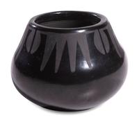 Blackware Pottery Jar 1943-1956