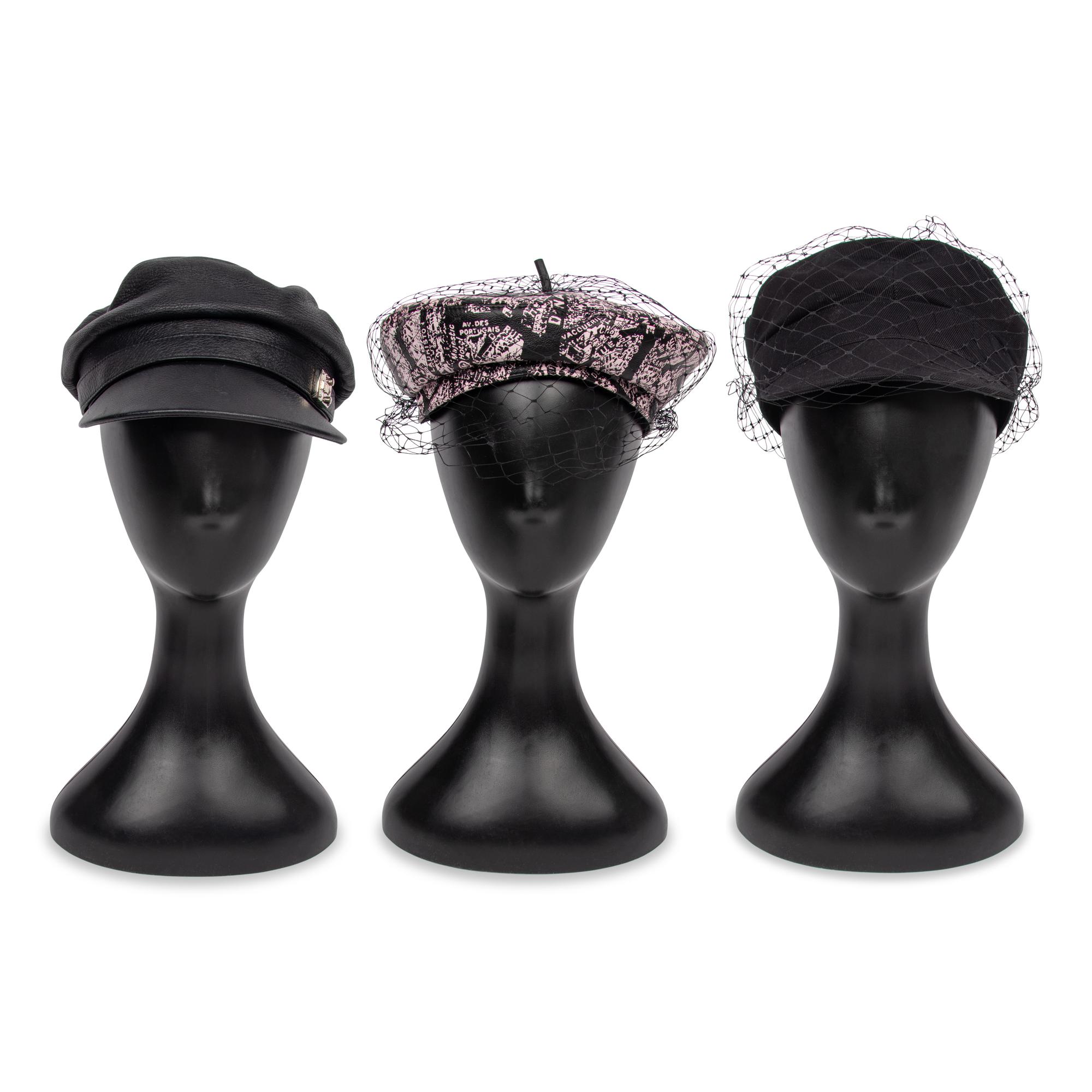GUCCI & DIOR, THREE HATS