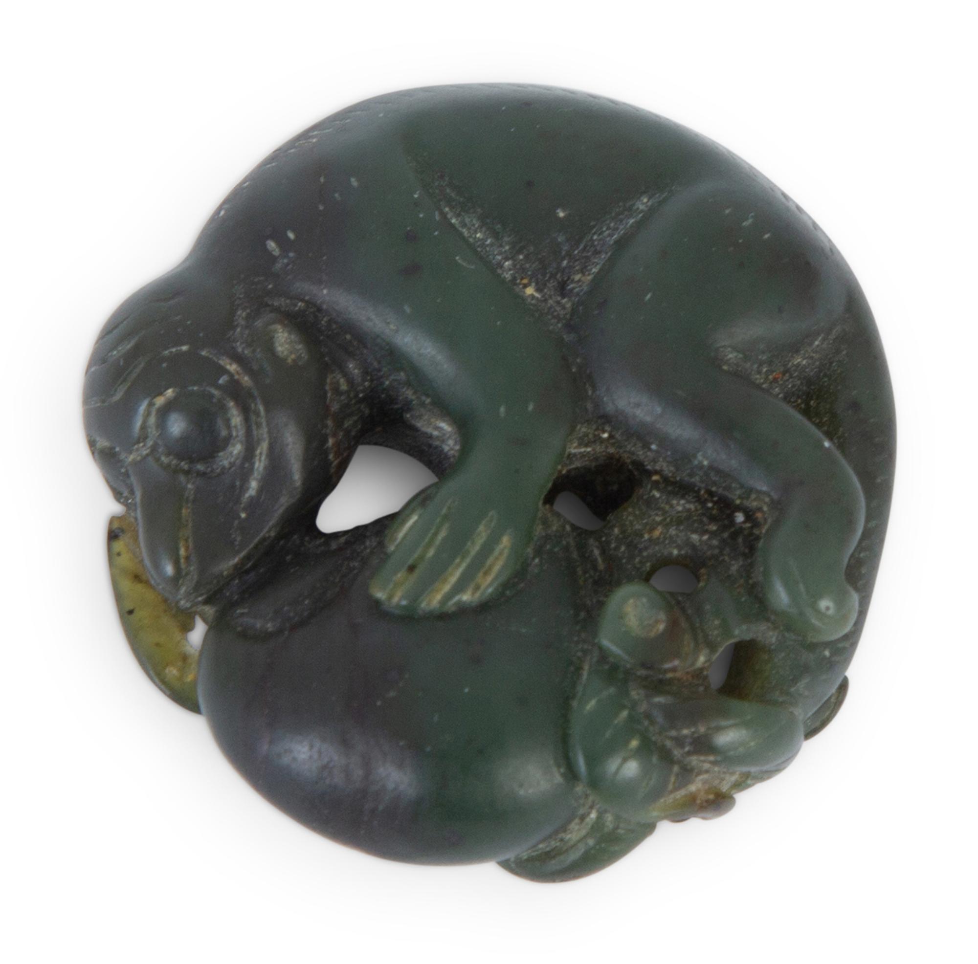 A Group of Four Chinese Carved Hardstone Ornaments — 20TH CENTURY