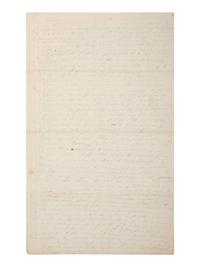 [CIVIL WAR]. Prisoner of war questionnaire from the Bureau of Military Record, State of New York, completed by Col. Gilbert G. Prey, 104th New York Volunteers, commanding officer at Gettysburg and POW at Weldon Railroad, ca 1865.