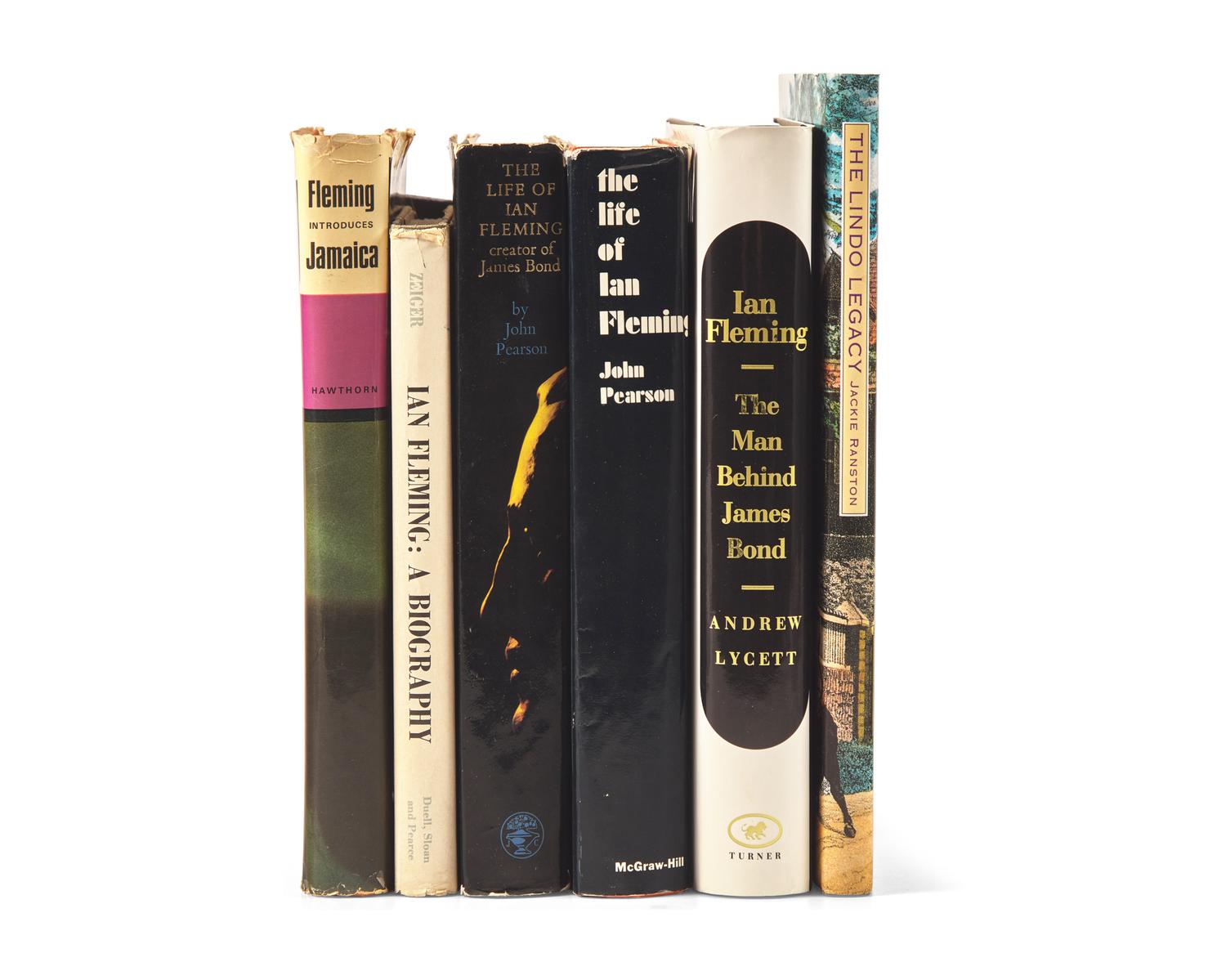 [Literature] [Fleming, Ian] Group of 2 Unpublished Photographs, and 6 First Editions