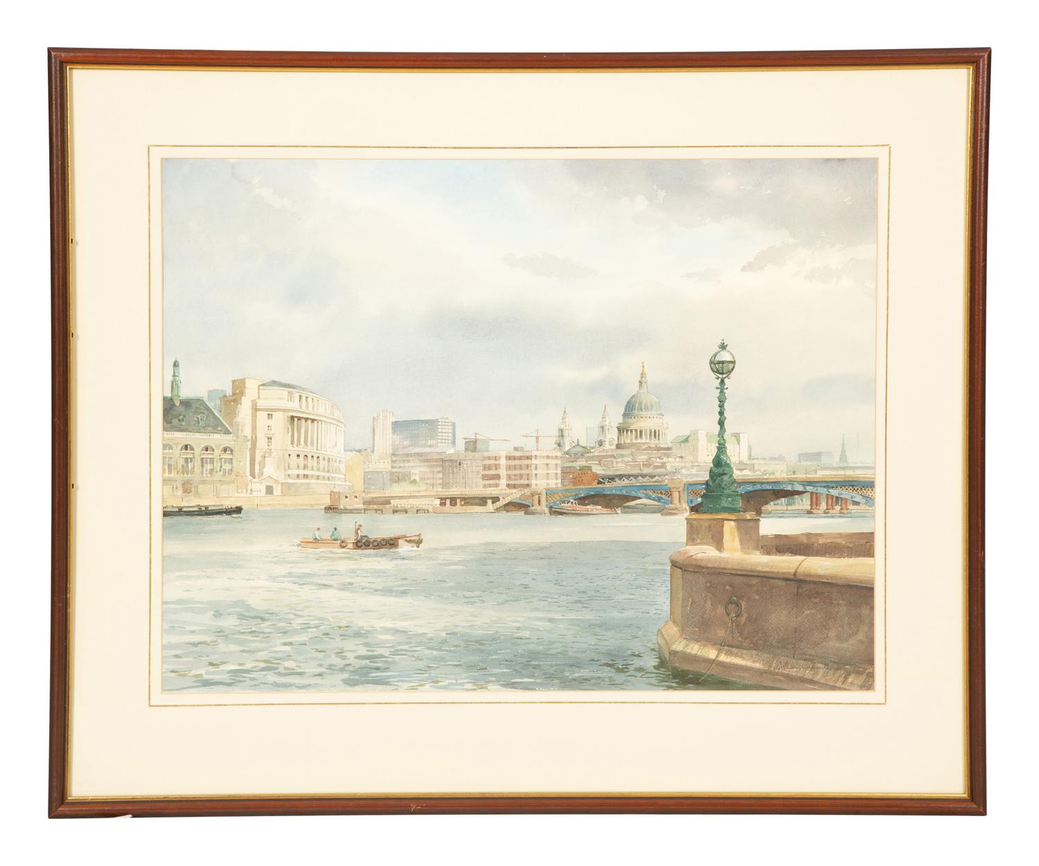 St. Paul from the Thames
