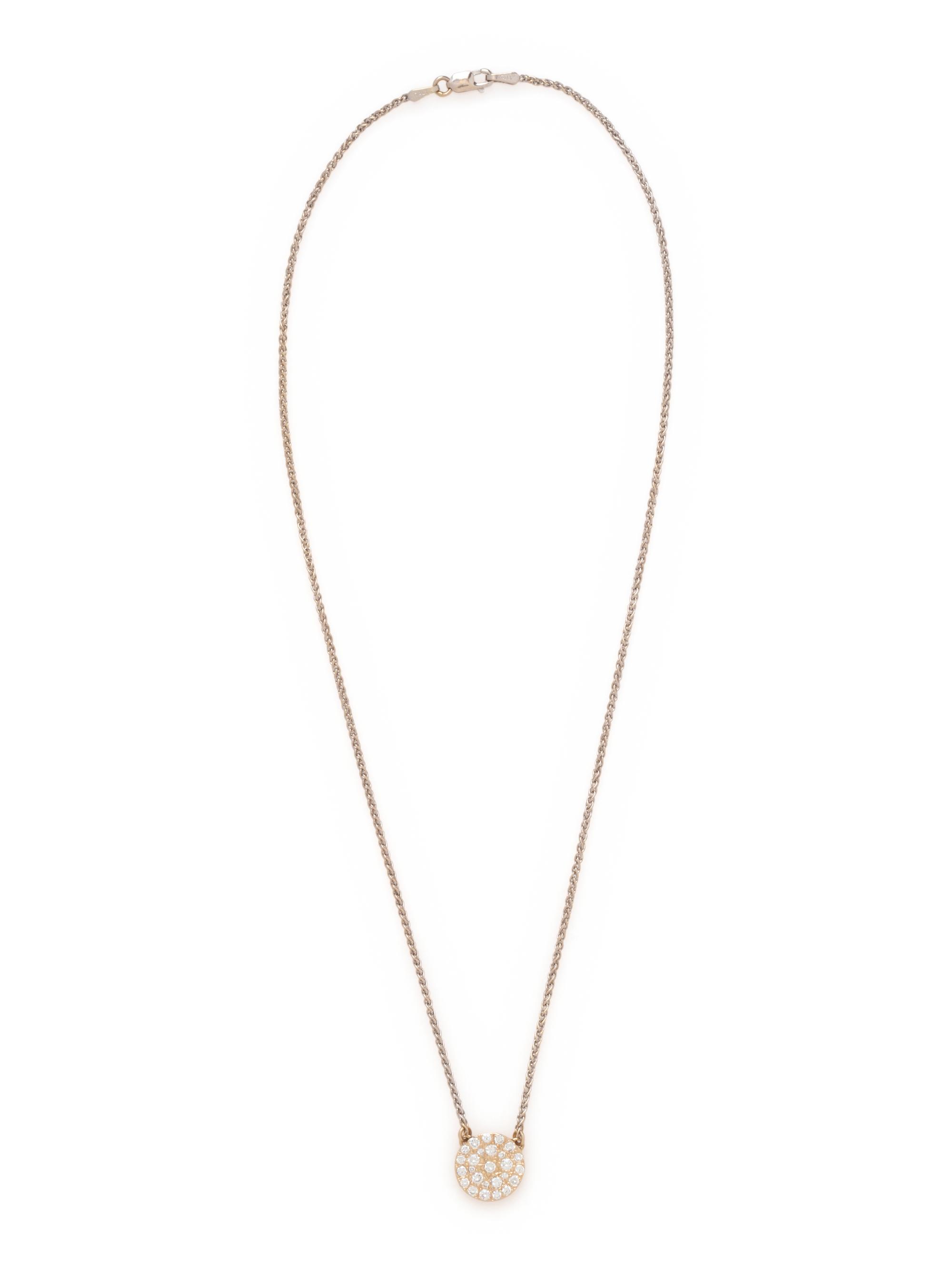 WHITE GOLD AND DIAMOND NECKLACE