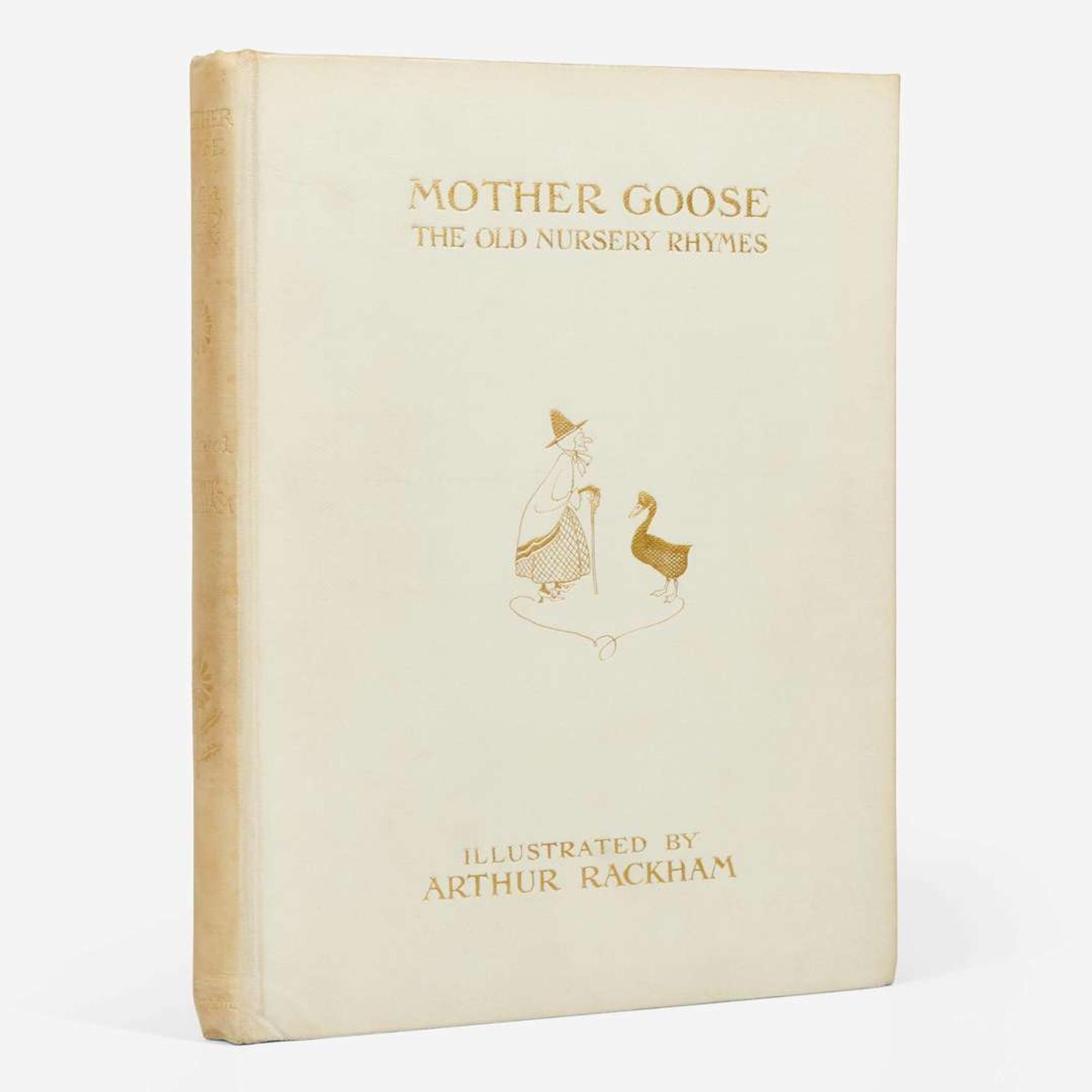 [Children's & Illustrated] [Rackham, Arthur] Mother Goose The Old Nursery Rhymes