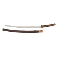 WWII-era Japanese Shin Gunto Signed "Kanezane"