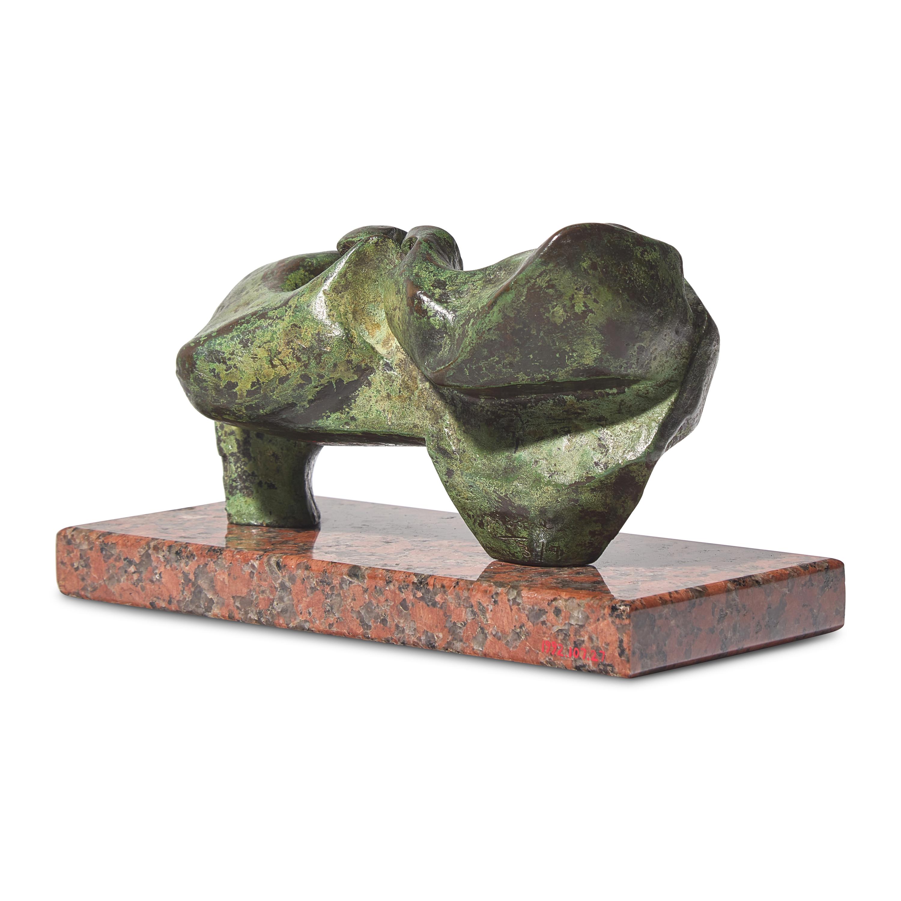 Henry Moore (British, 1898-1986) — Slow Form: Tortoise, 1962