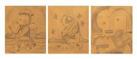 Three Kachinas