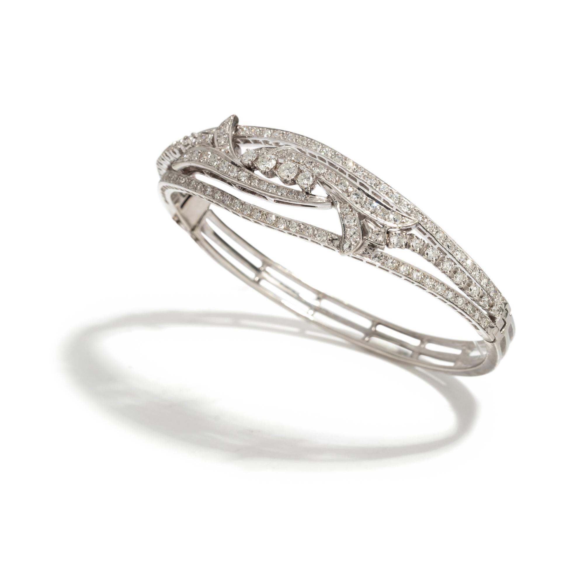 DIAMOND BANGLE BRACELET