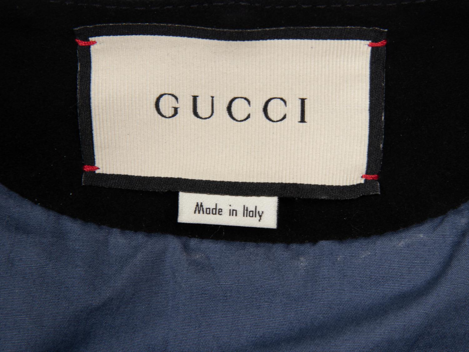 GUCCI, EMBELLISHED 'BUGS BUNNY' SUEDE VEST, 2018