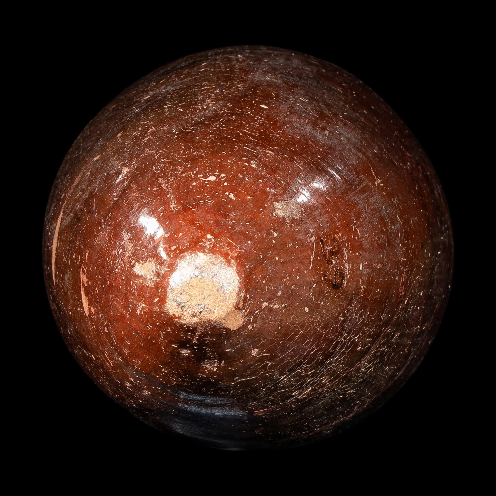 An Egyptian Black-Topped Redware Jar