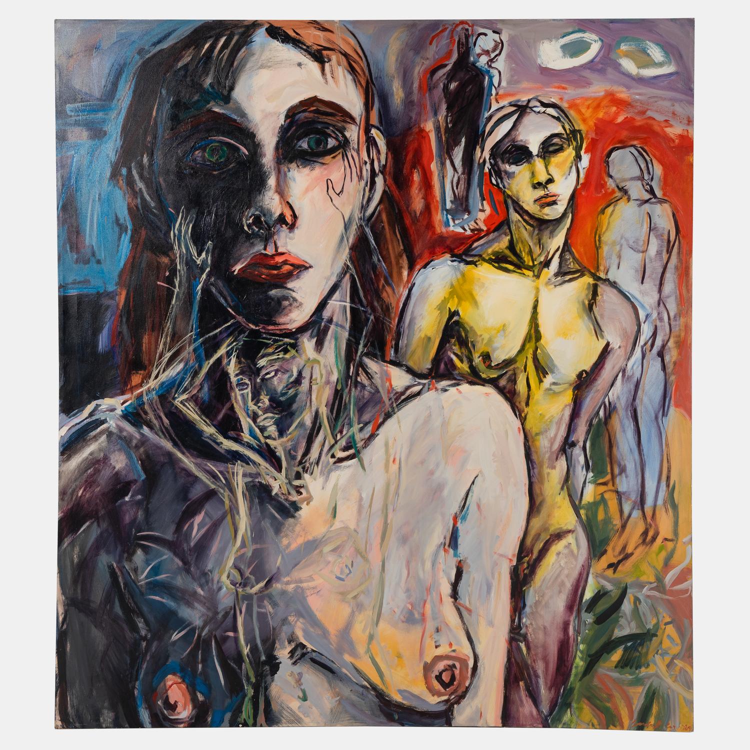 Untitled (Expressionist Figures) , 1989