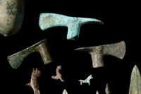 A Group of 27 Luristan Bronze Objects