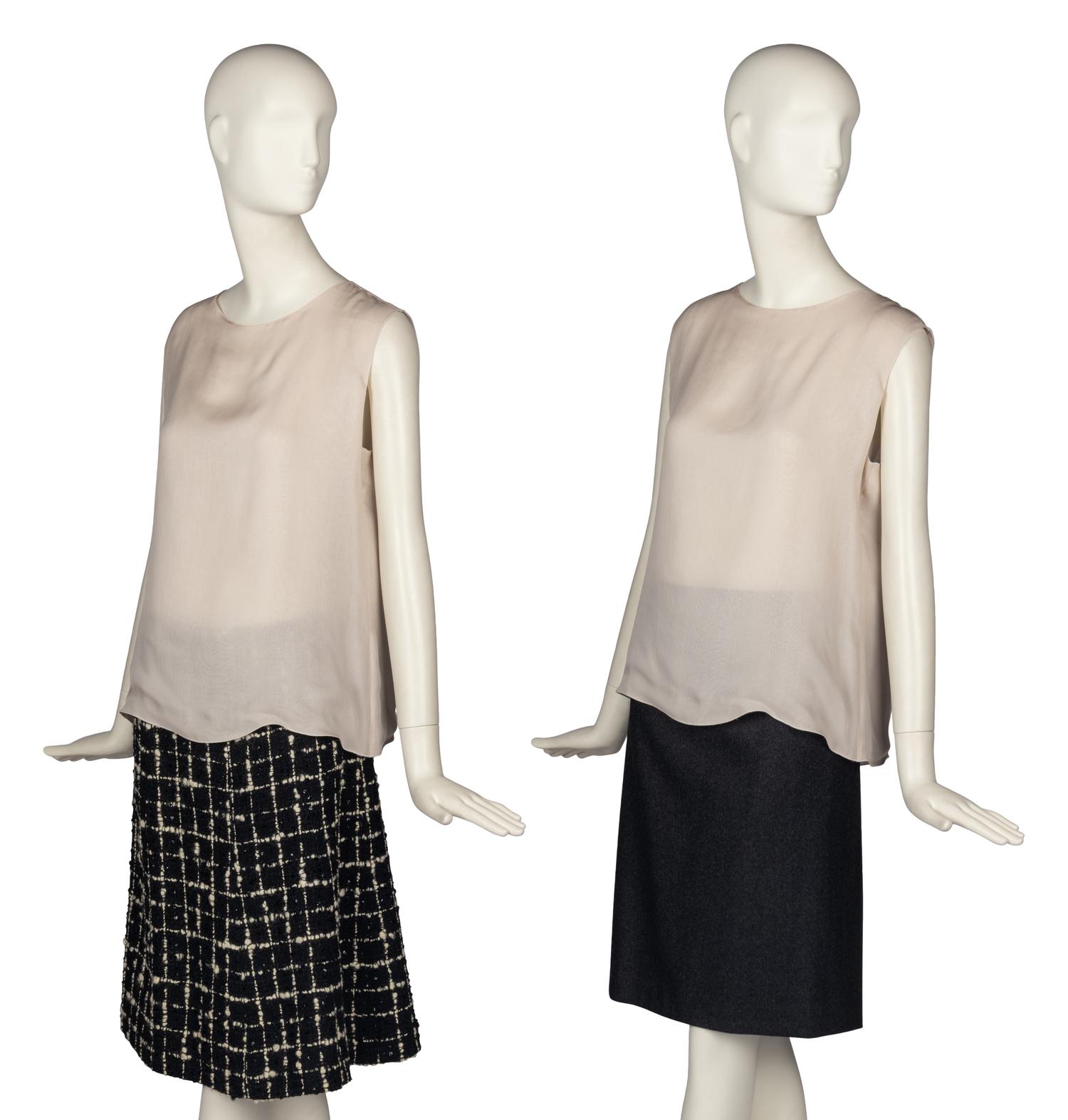One Chanel Blouse and Two Chanel Skirts