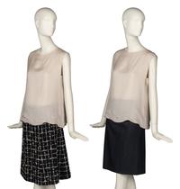 One Chanel Blouse and Two Chanel Skirts