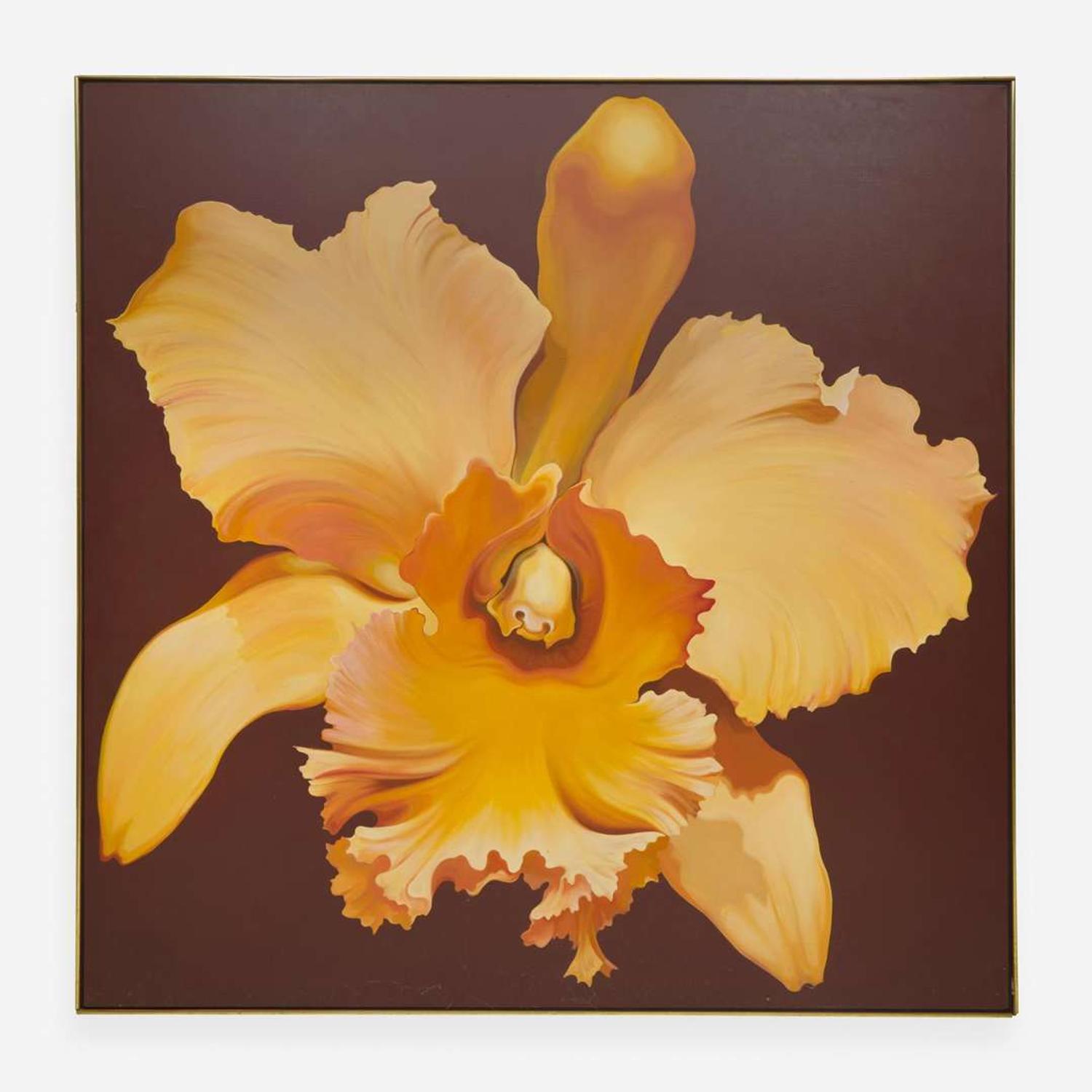 Lowell Nesbitt (American, 1933–1993) Yellow Orchid