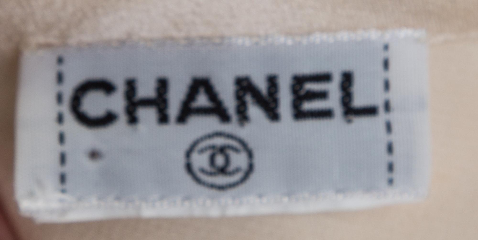 A Chanel Pant and Blouse Set, Pants size 40, Blouses no size.