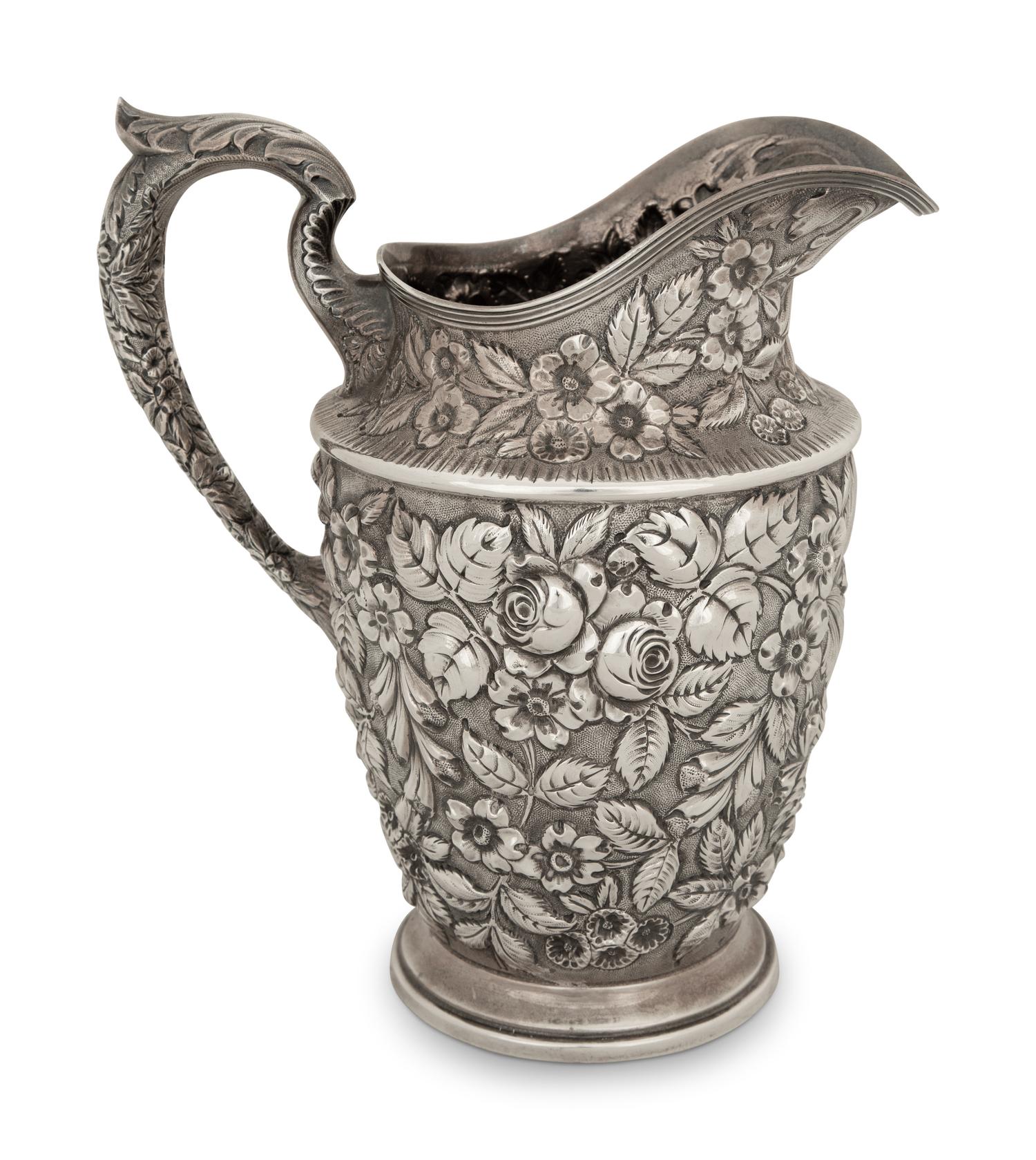 An American Silver Pitcher
