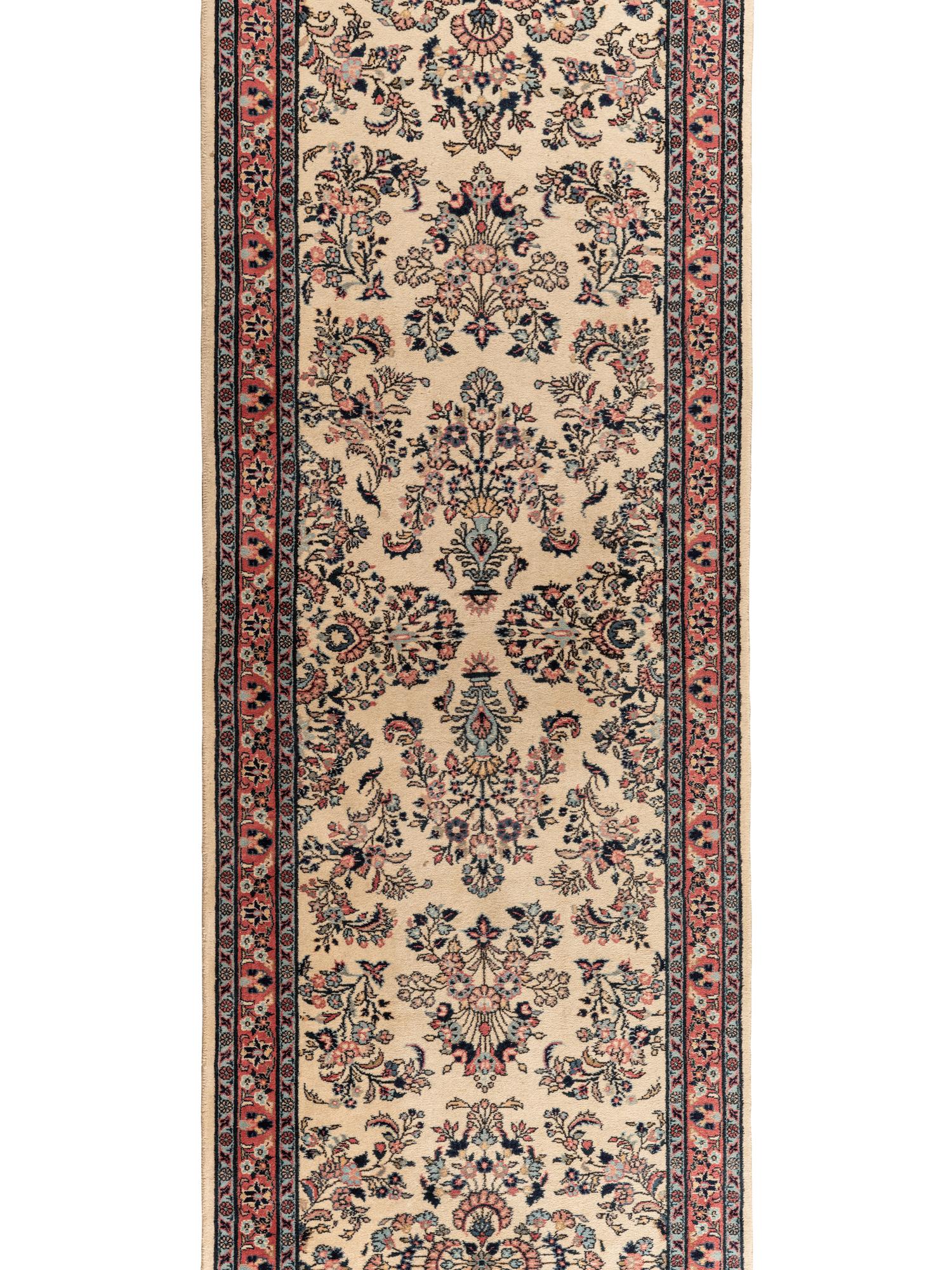 A Sarouk Wool Runner