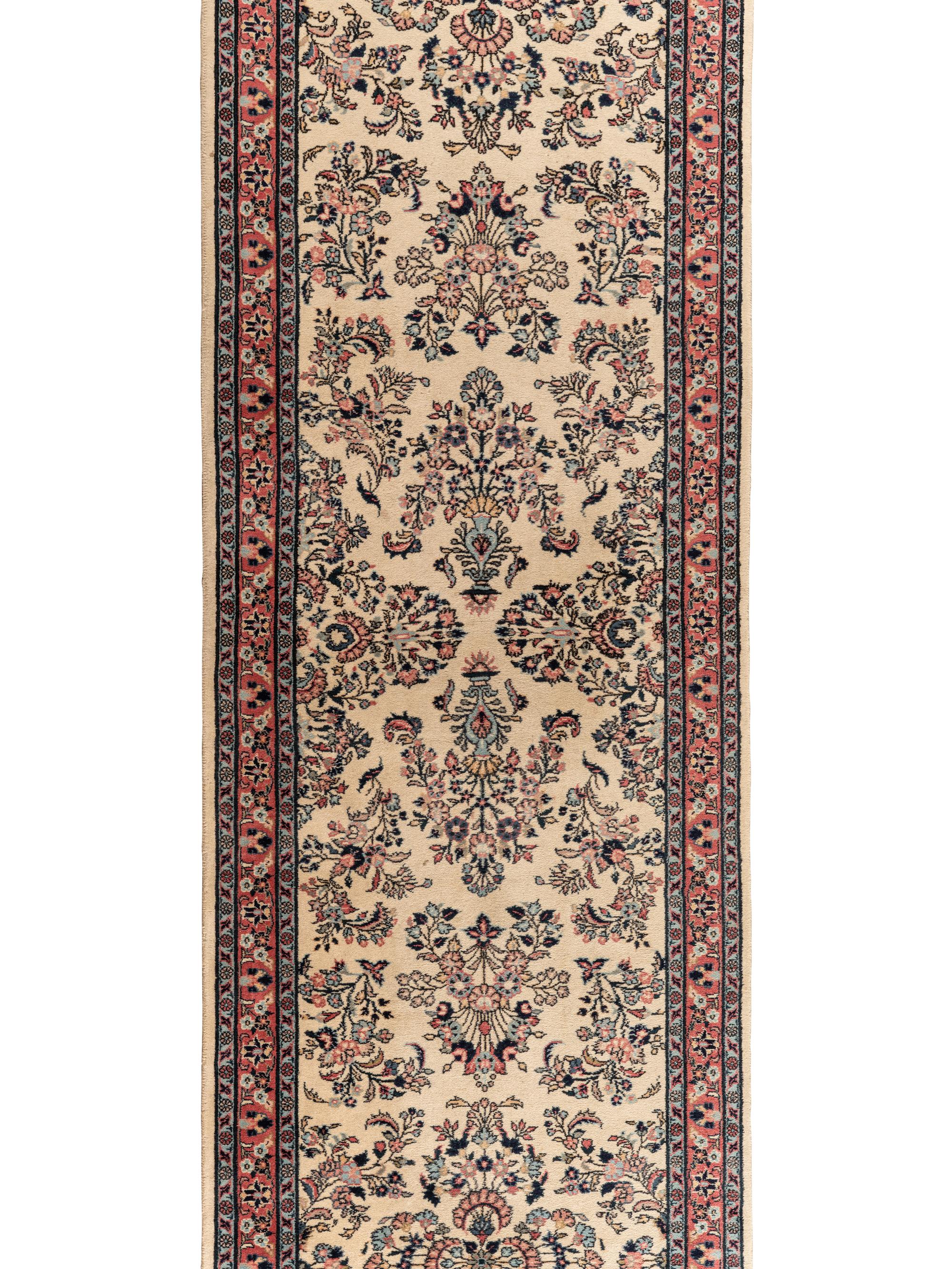 A Sarouk Wool Runner