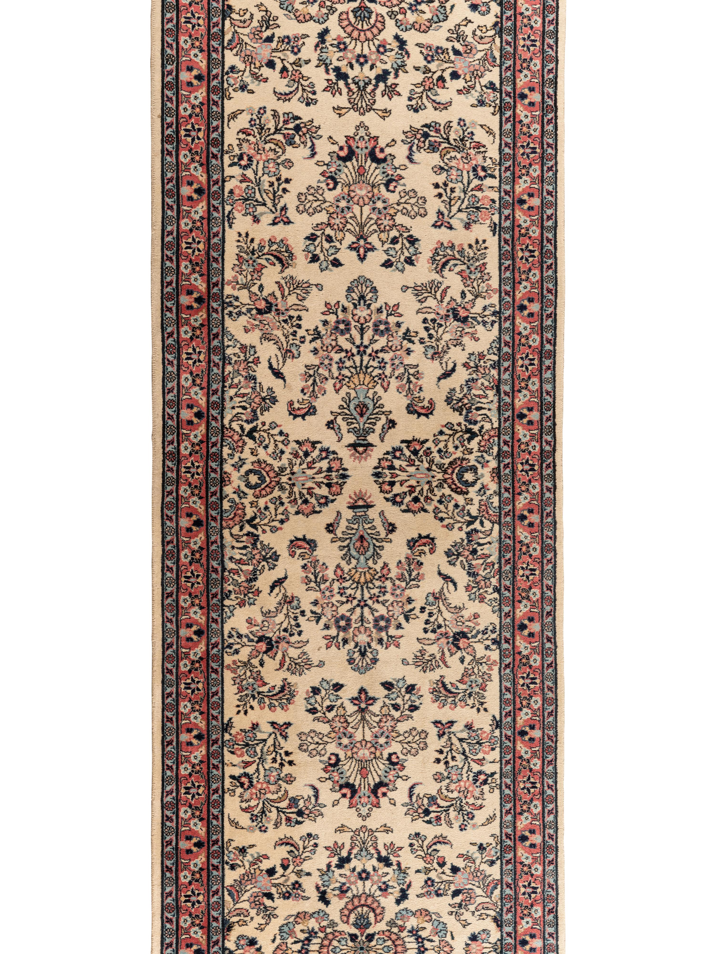 A Sarouk Wool Runner