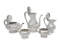 A Canadian Silver Six-Piece Tea and Coffee Service