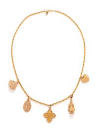 RELIGIOUS CHARMS NECKLACE