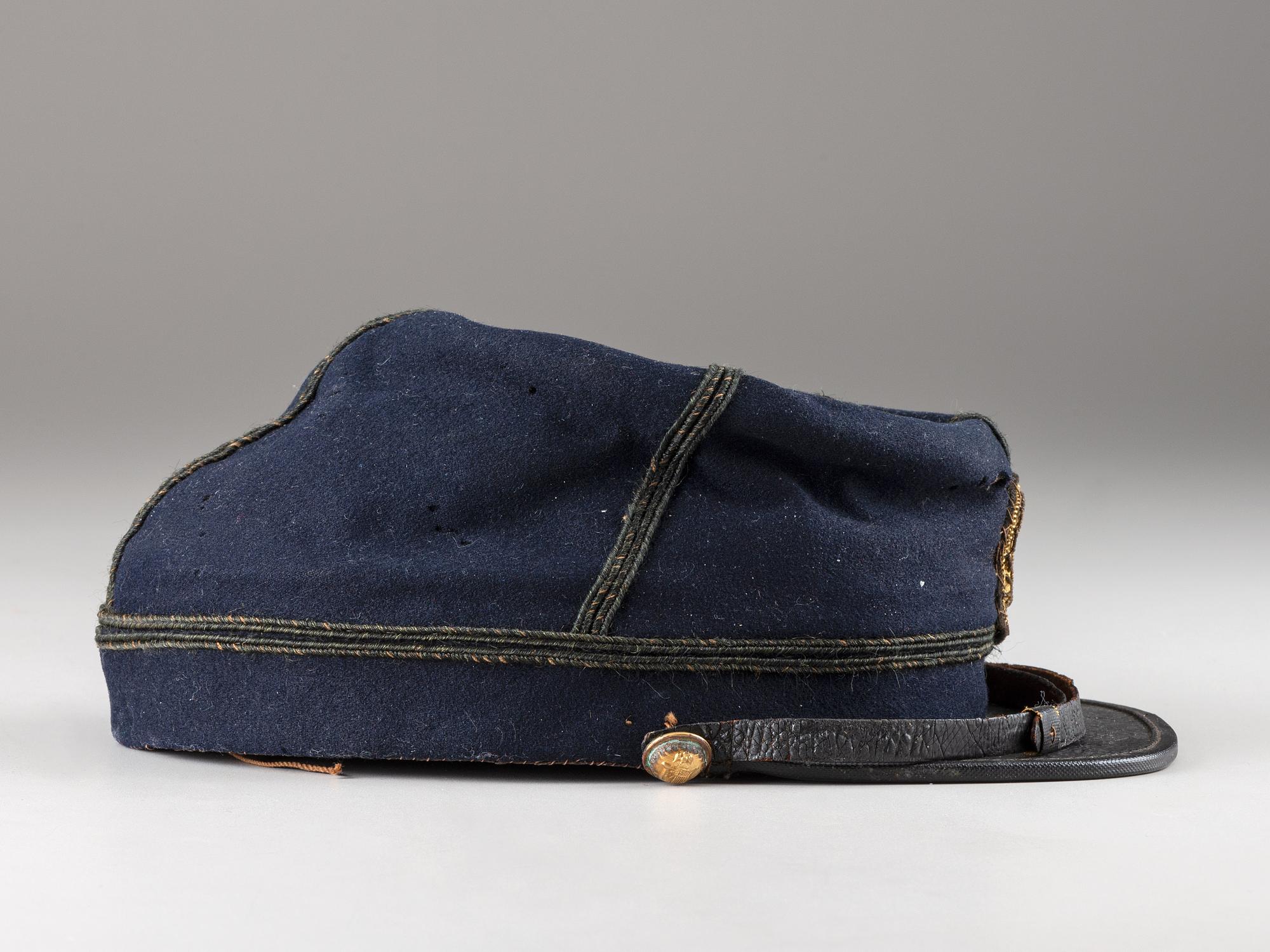 [CIVIL WAR]. Chasseur-style New York general staff officer's kepi.