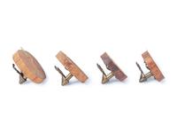 Four Bronze Elk Mounts