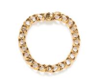 A 14 Karat Yellow Gold Bracelet, 11.10 dwts.
