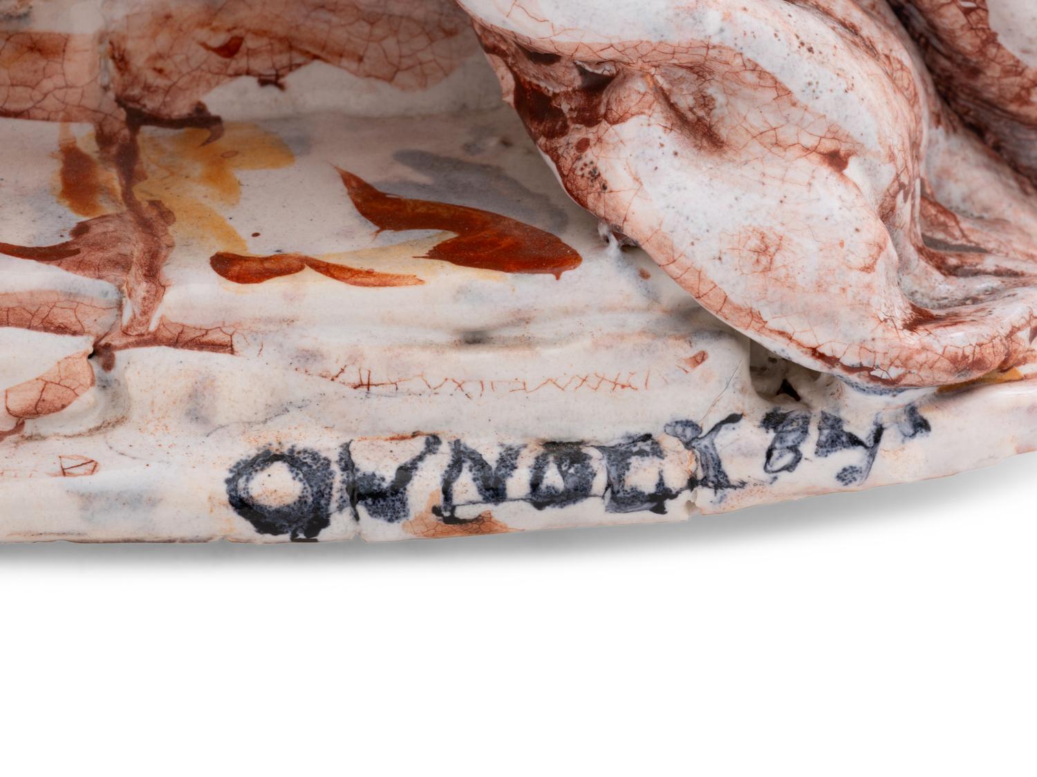 A Ceramic Sculpture of a Hopi Maiden