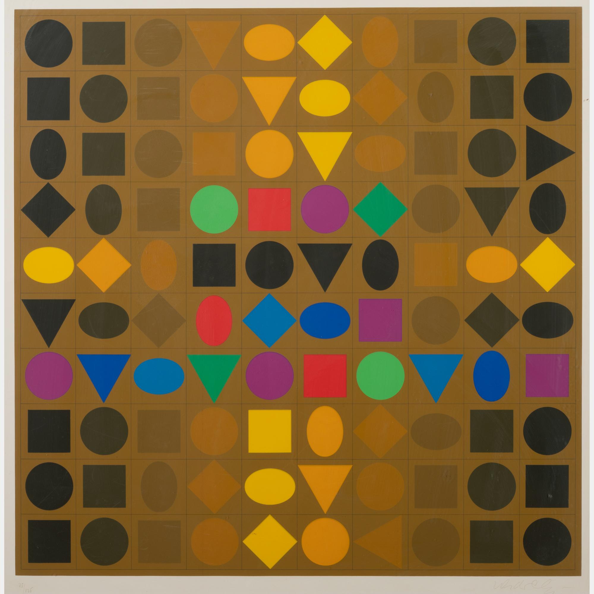 Untitled (Geometric Grid)