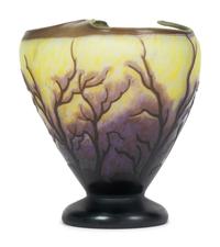 A Frosted Cameo Glass Vase