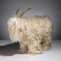 Style of Claude Lalanne 20th Century — Two Mountain Goat-Form Foot Stools