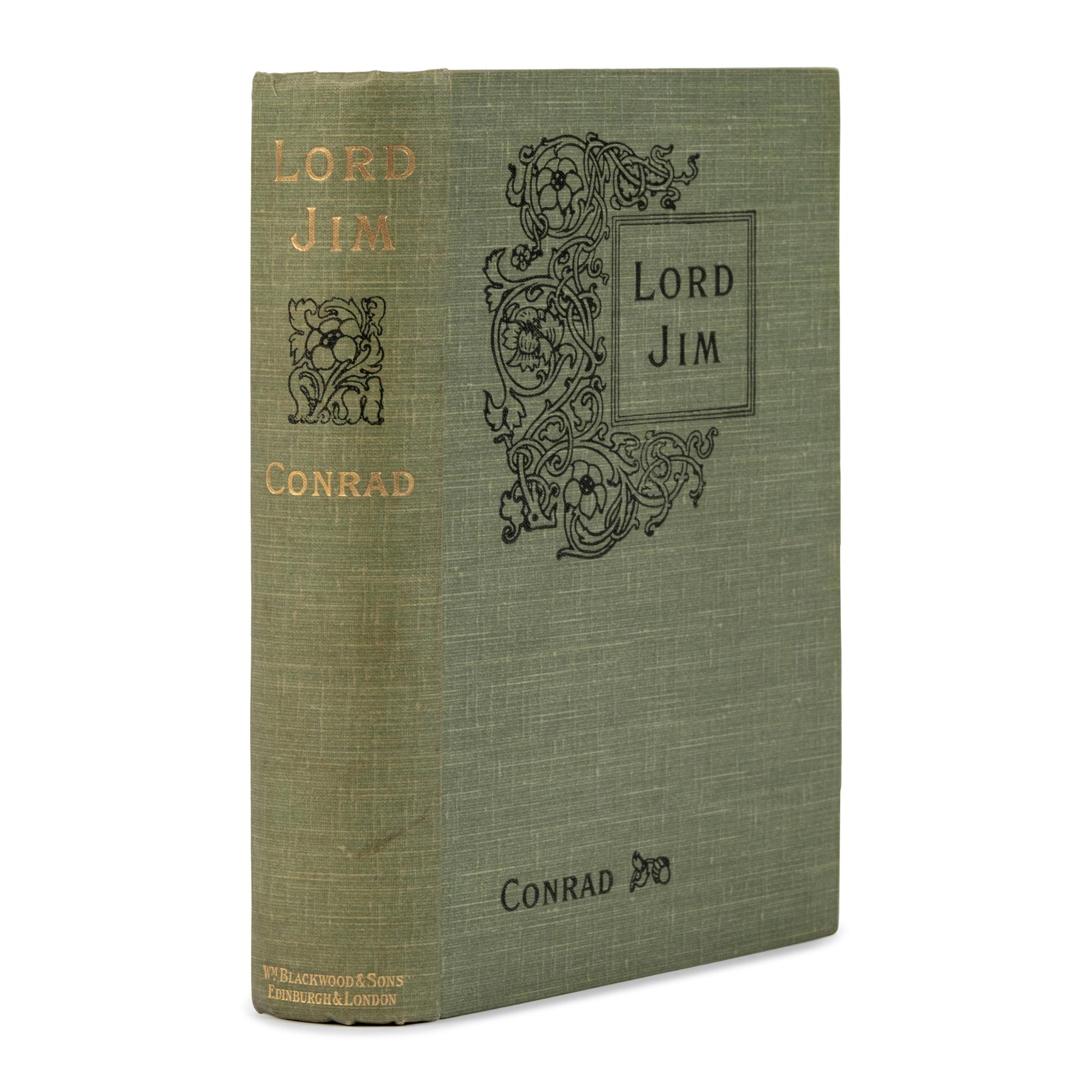 Conrad, Joseph (1857-1924). Lord Jim . Edinburgh and London: William Blackwood and Sons, 1900.