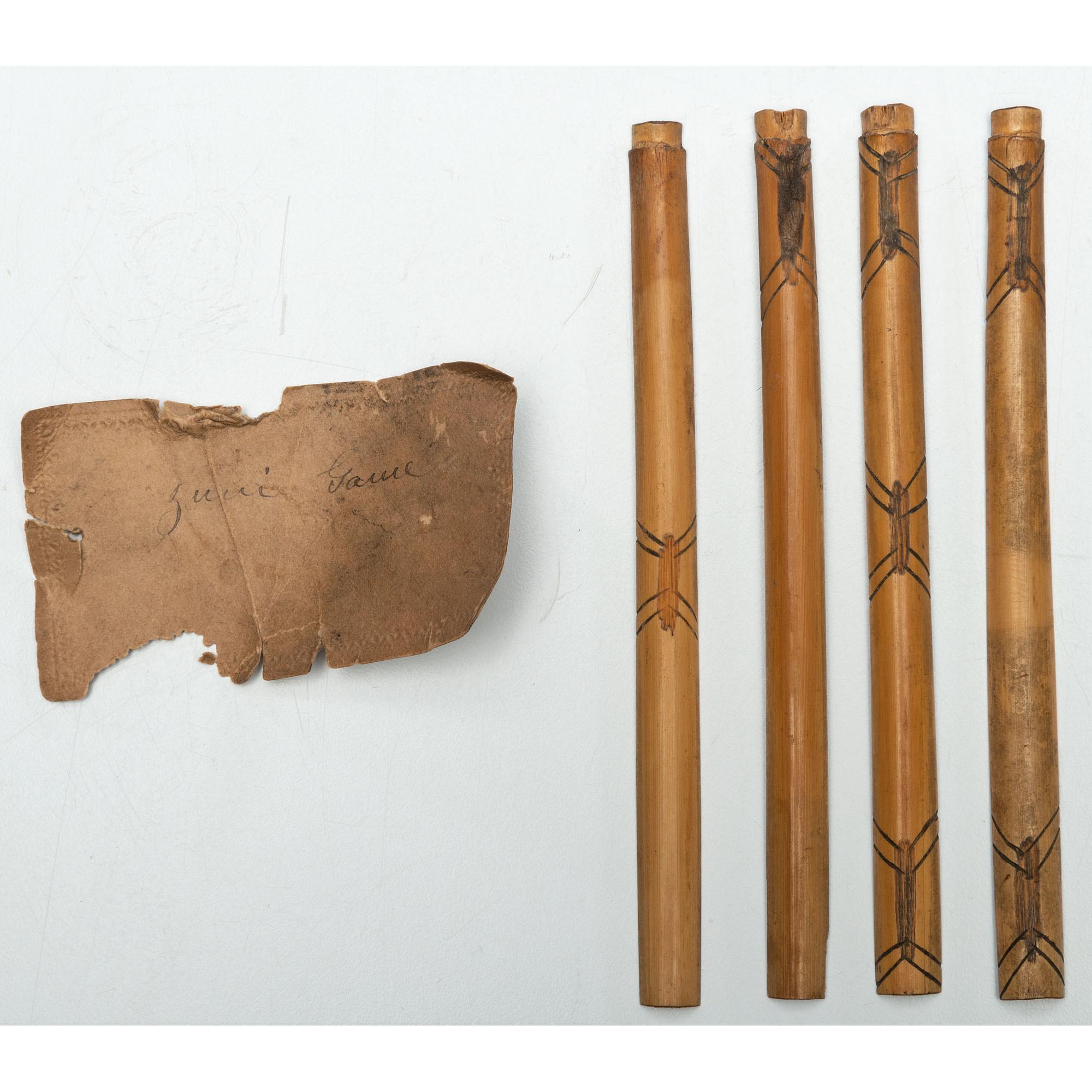 Zuni Cane Dice, From an Estate in Sinking Spring, Ohio