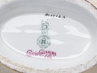 A Royal Doulton Parcel Gilt Porcelain Fish Service