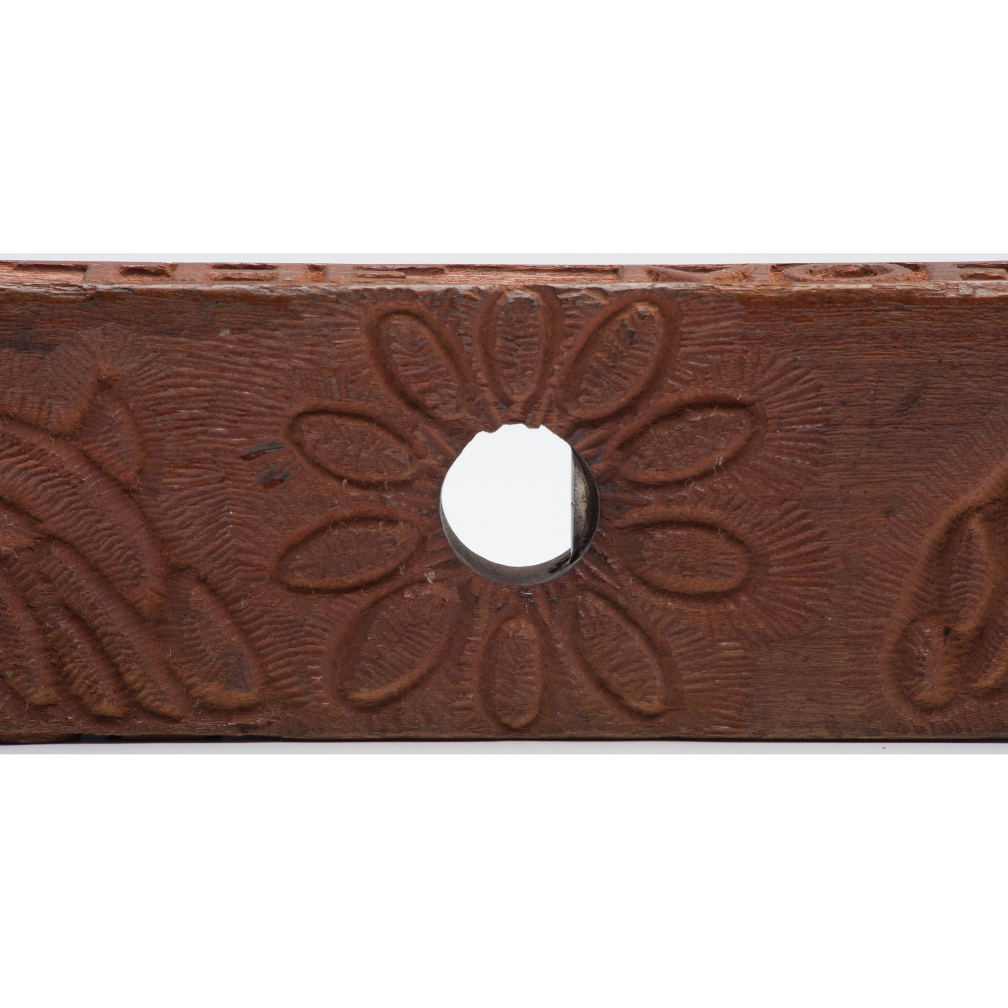 Union Pacific Moffat Tunnel, Tolland, Colorado , Folk Art Carved Wood Level