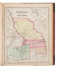 MITCHELL, Samuel Augustus (1792-1868). A New Universal Atlas. Philadelphia: Charles Desilver, 1857.