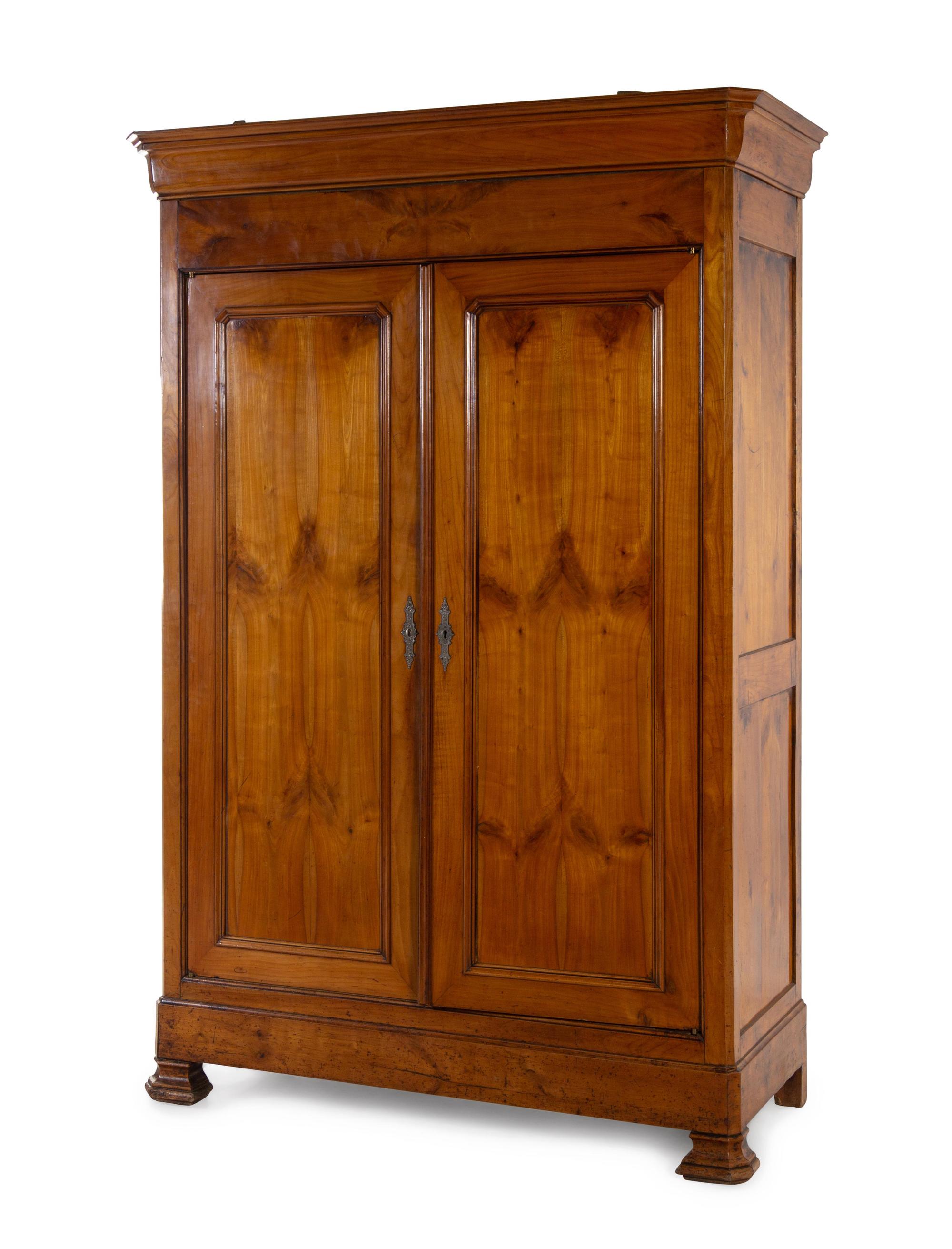 A Louis Philippe Walnut Armoire