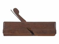 [AFRICAN AMERICANA]. Wood molding plane made by Cesar Chelor (ca 1720-1784), the earliest documented African American planemaker in North America. Wrentham, Massachusetts. Ca 1750s-1780s.