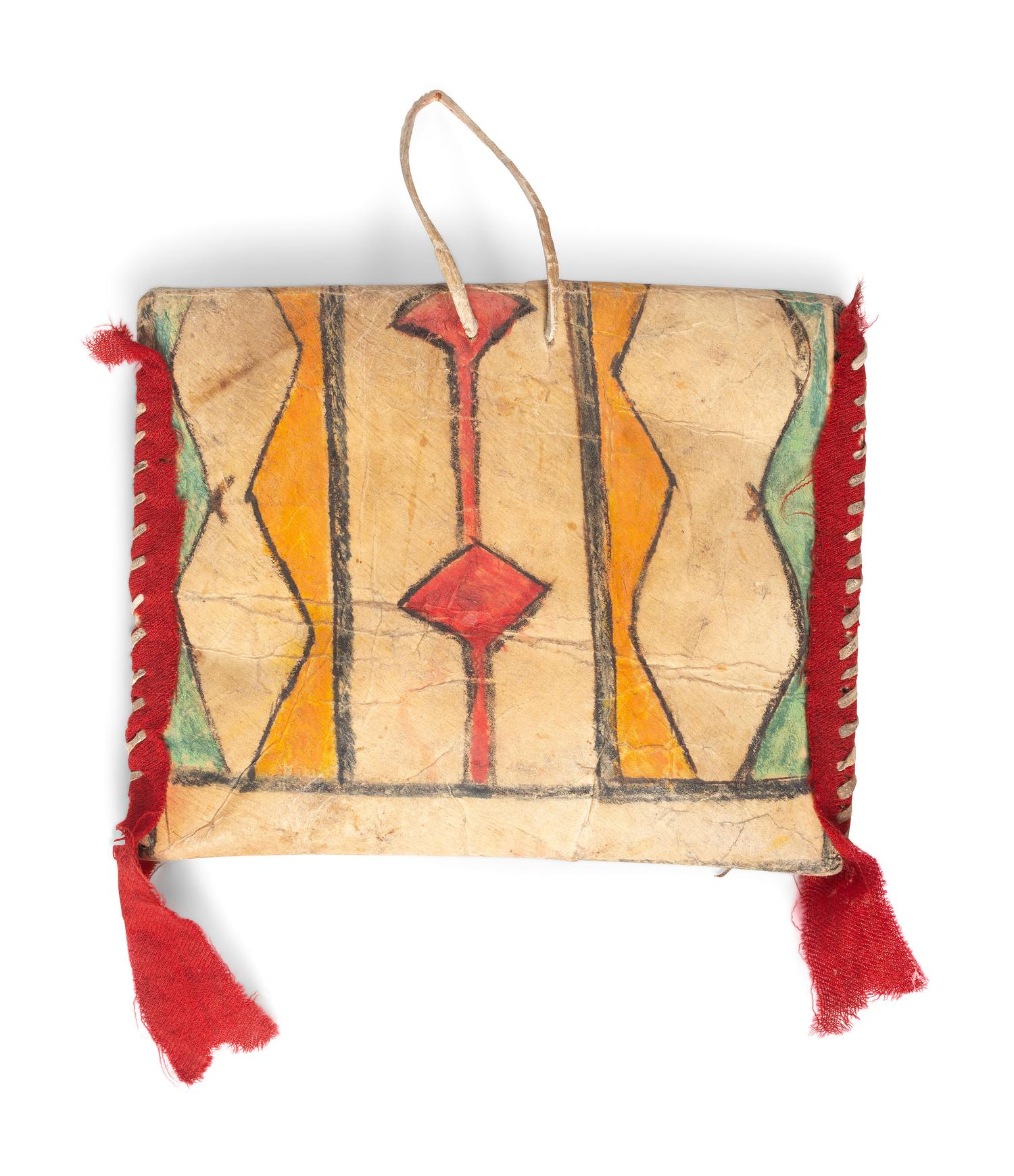 Sioux Painted Parfleche Envelope