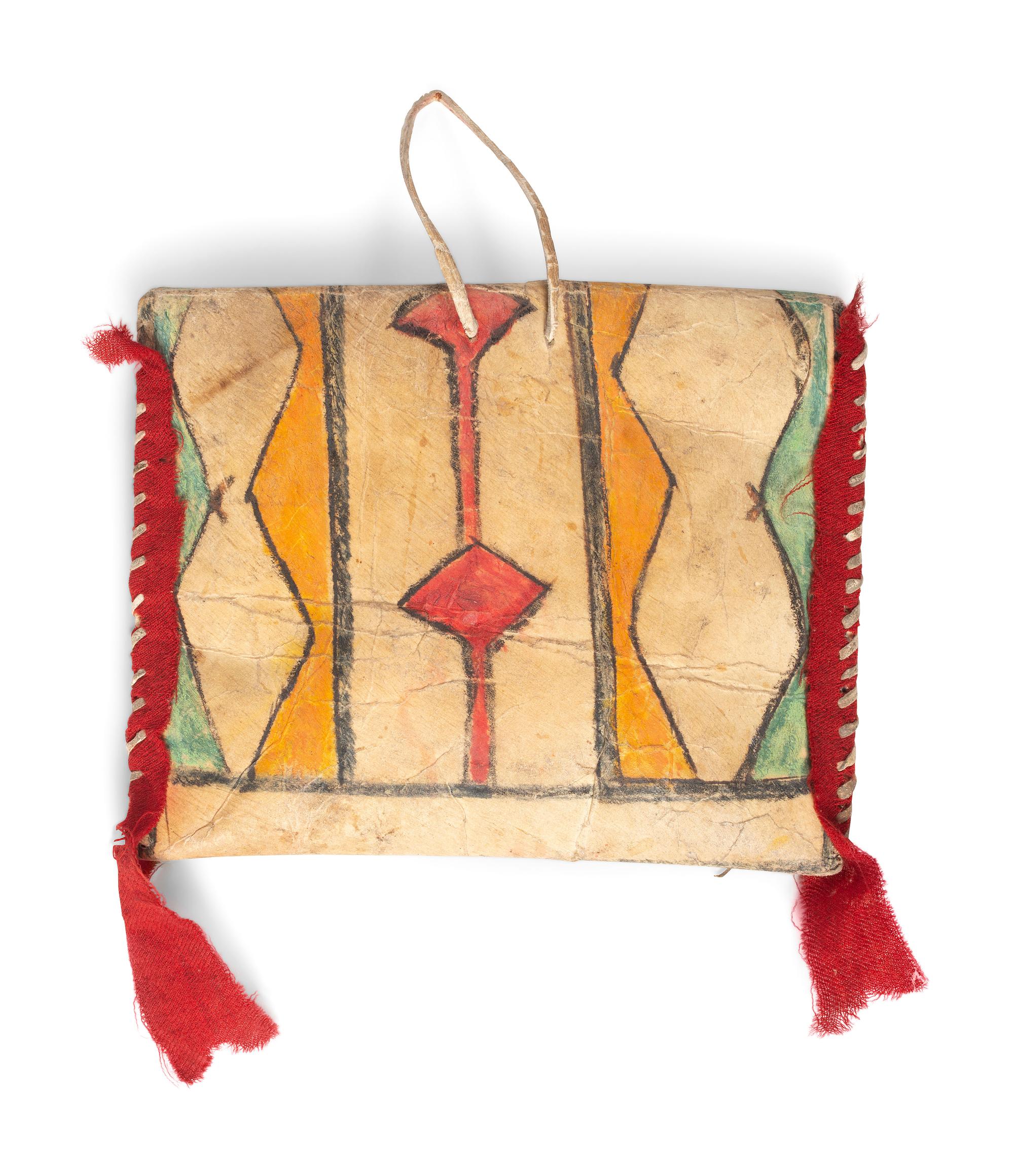 Sioux Painted Parfleche Envelope