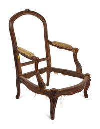 A Louis XV Style Bergère Frame