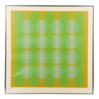 Untitled (Green and orange)
