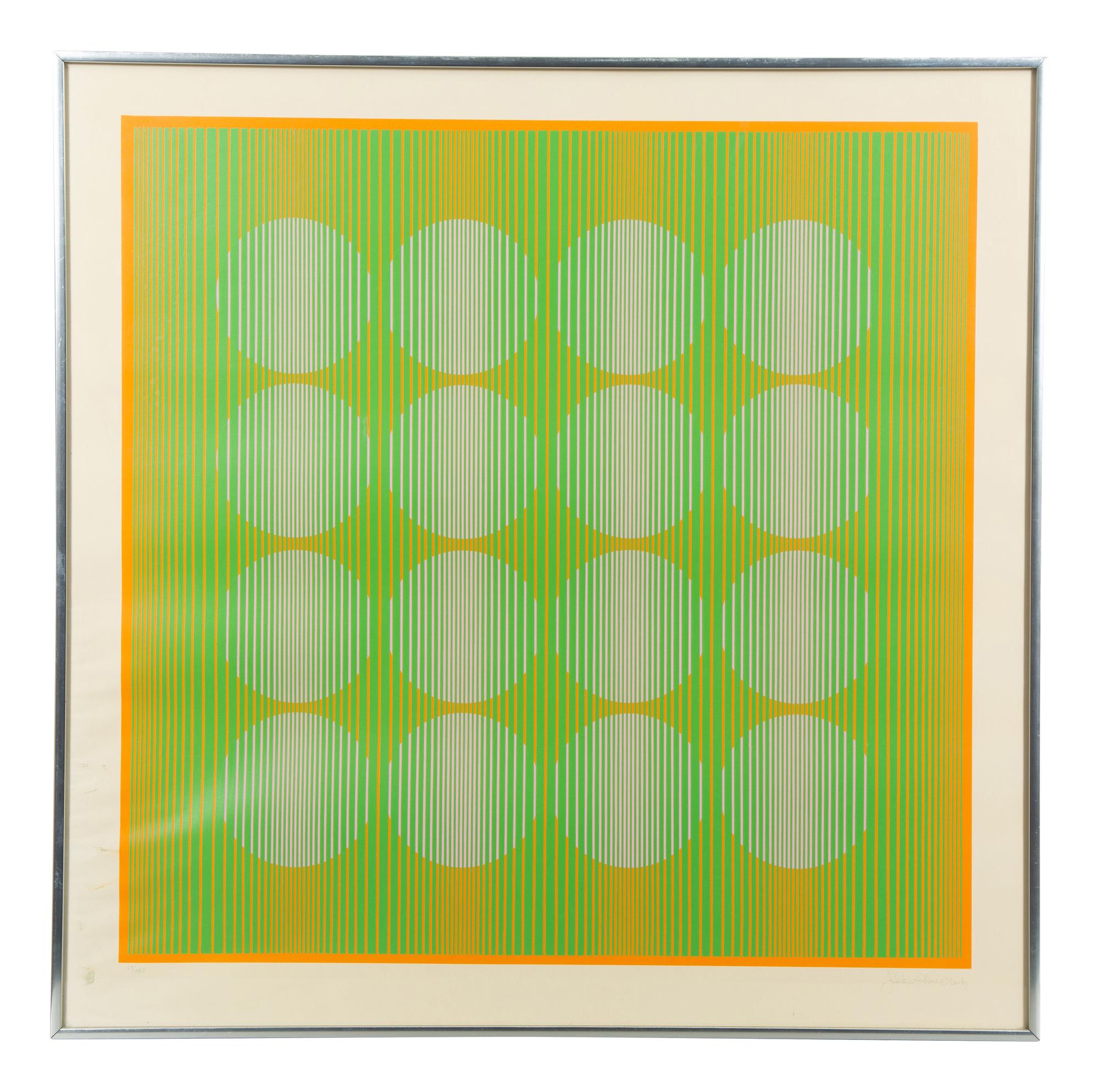 Untitled (Green and orange)